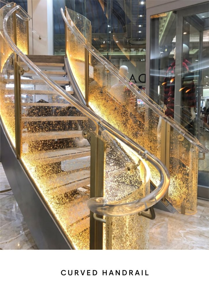 DACRYL - CURVED HANDRAIL